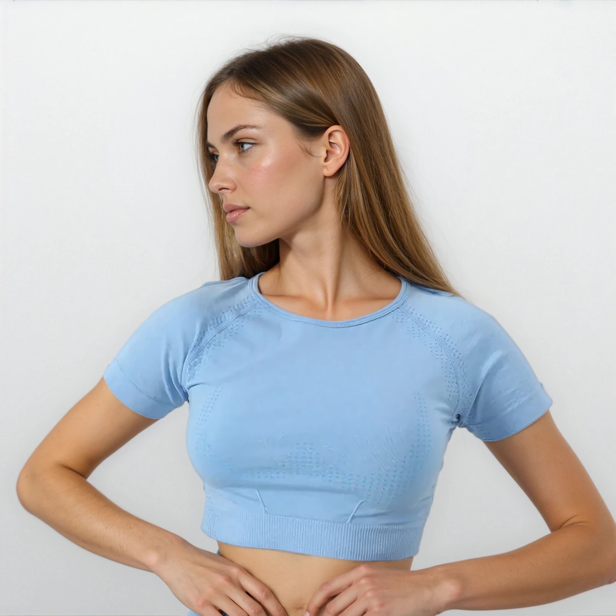 Moisture-Wicking Seamless Yoga Suit